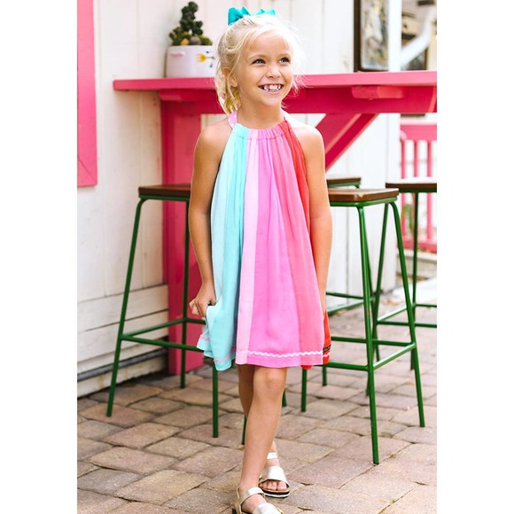 Matilda Jane Other - NWT Matilda Jane Charms Dress Stripe Twirl 6